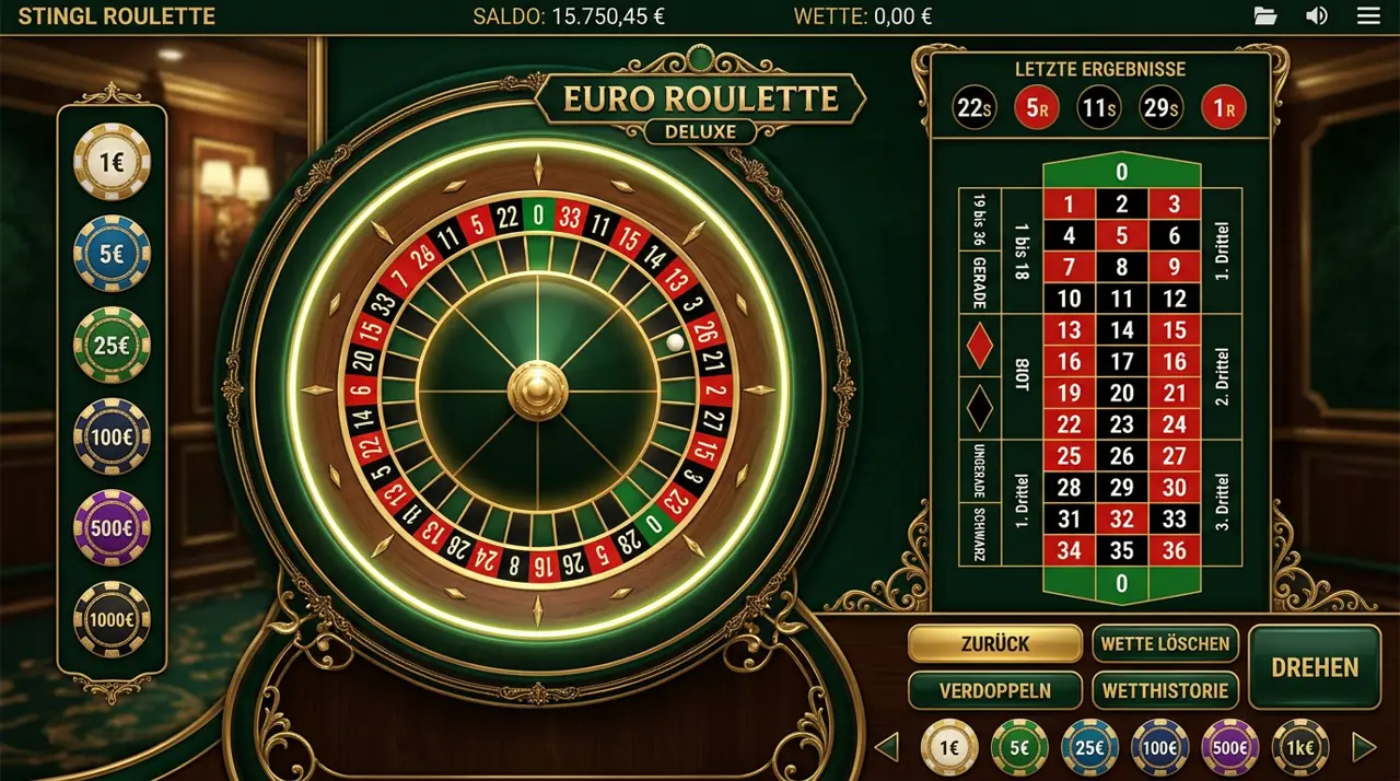 Tischspiele & RNG im Alawin
